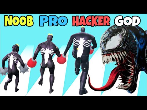 NOOB vs PRO vs HACKER vs GOD in Titan Rush 3D (New Update)