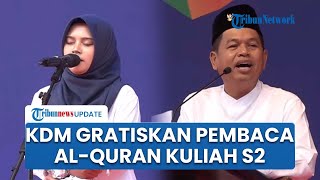 Milad Muhammadiyah Mendadak Riuh! Dedi Mulyadi Gratiskan Pembaca Alquran Kuliah sampai S2