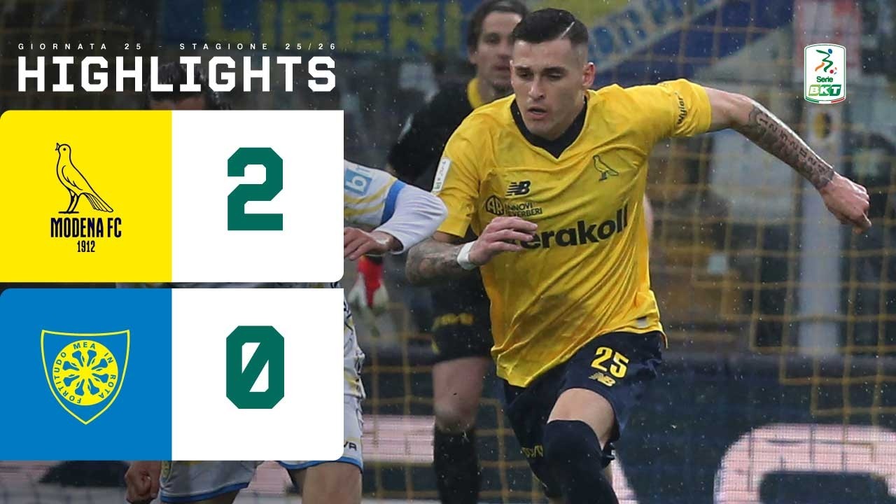 Modena vs Carrarese Highlights