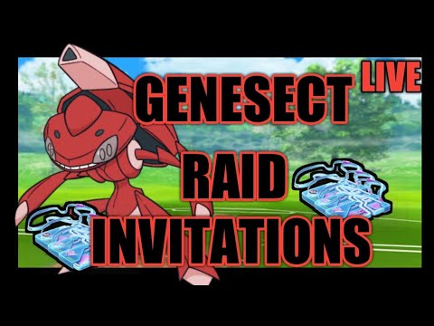 GENESECT RAID HOUR | LAST TIME | HUNTING SHINY GENESECT