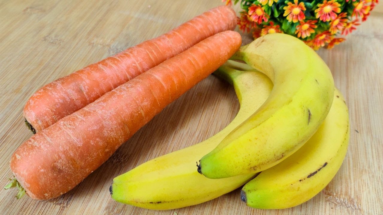 INCRIVEL DO SUCO DE CENOURA COM BANANA: ENERGIA E VITALIDADE CONTRA CANSAÇO E FADIGA!