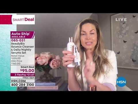 BeautyBio Balance Cleanser   Daily/Nightly Serums Set