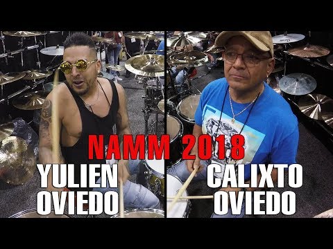 Soultone Cymbals   NAMM 2018   Calixto &Yulien Oviedo