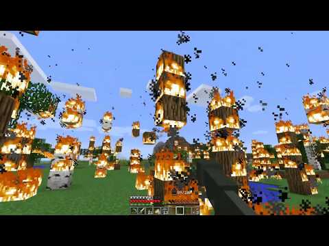 PhlyDaily - Minecraft TANK Battle | Building & Destroying A Battlefield (My First Minecraft Video)