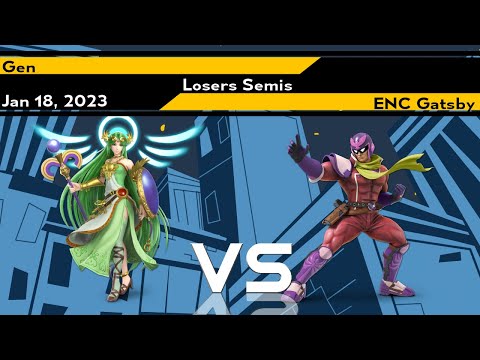 Xeno276 - Gen (Palutena) Vs Gatsby (Captain Falcon) SSBU Ultimate Tournament
