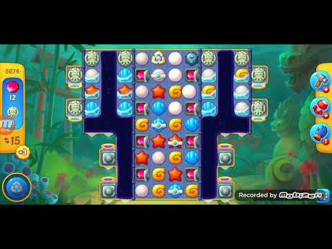 fishdom gameplay/ level 5674  / It is like the ads? / thank you /