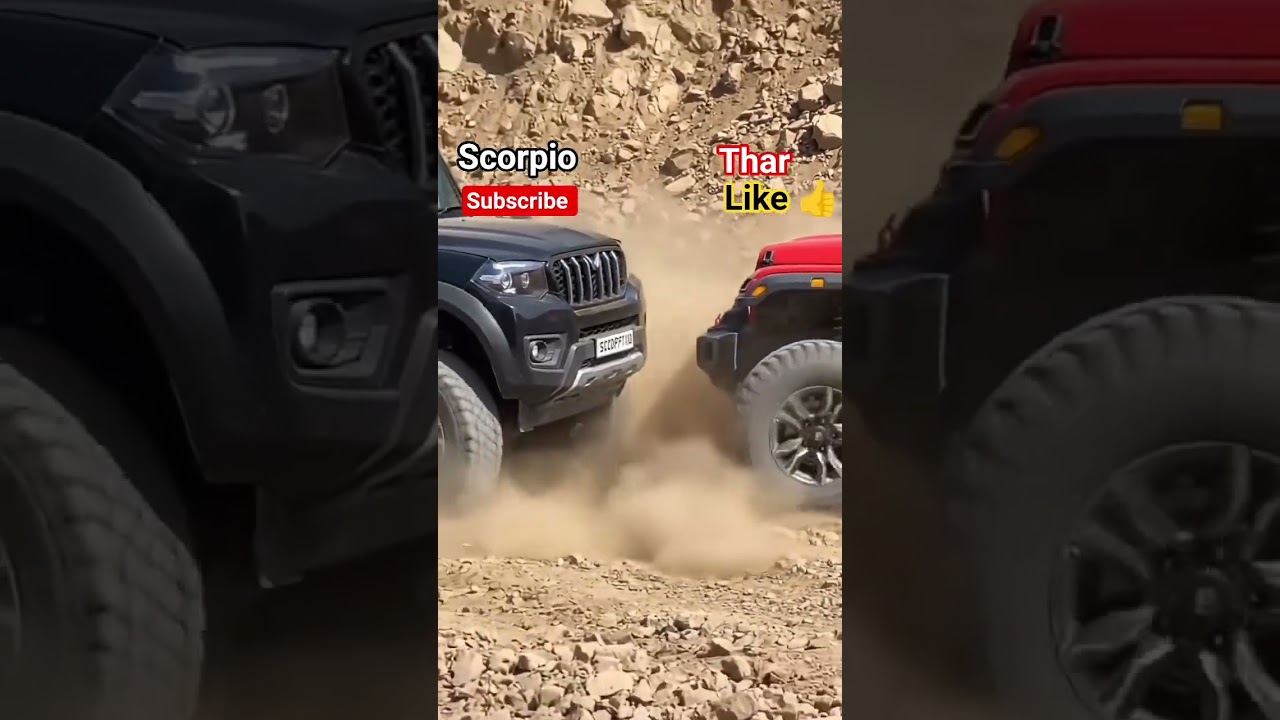 Thar Vs scorpio #_tochan 💸💸⚜️🔥🔥🤟🤟🤙🤙😱😱
