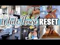 I Cleaned My Entire House In One Day Realistic Mom Reset