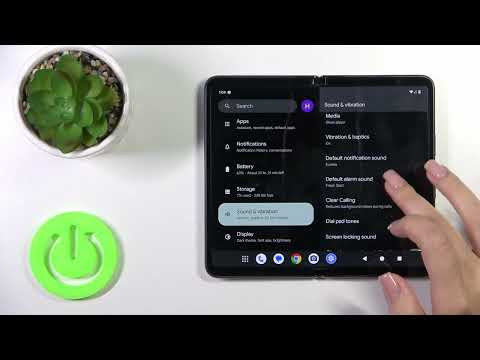 How to Find & Manage Sound Settings on GOOGLE Pixel Fold?