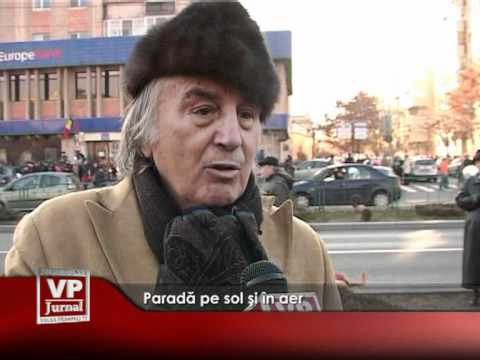 Paradă pe sol și în aer