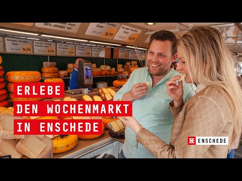 Erlebe den Wochenmarkt in Enschede