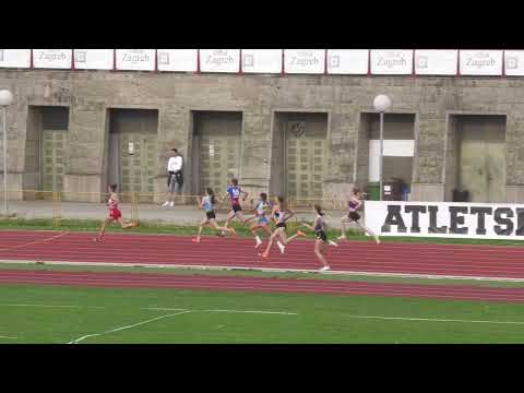 400m [Ž], III. skupina, Dora Grgić - AGRAM Međunarodni atletski miting 2023