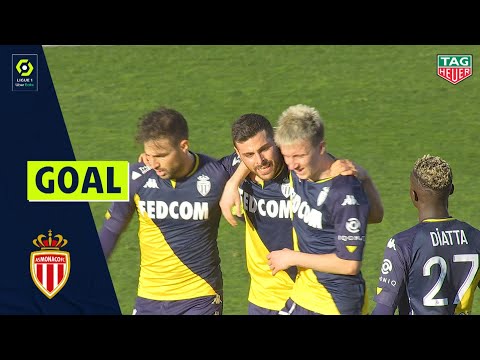Goal Kevin VOLLAND (77' - AS MONACO) NÎMES OLYMPIQUE - AS MONACO (3-4) 20/21