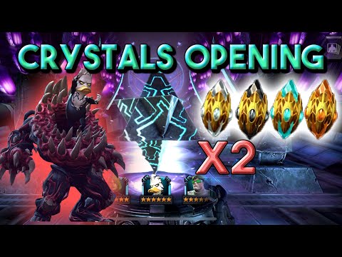 Marvel Contest Of Champions(MCOC) Massive 6 Star Crystal Opening, Dungeon Crystal Opening