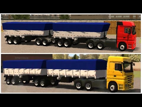 Heavy Truck Simulator UPDATE - BiTrem & Road Train Differences