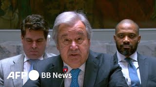 米国のイラン攻撃 「報復の連鎖」を警告 国連事務総長（2025年6月）