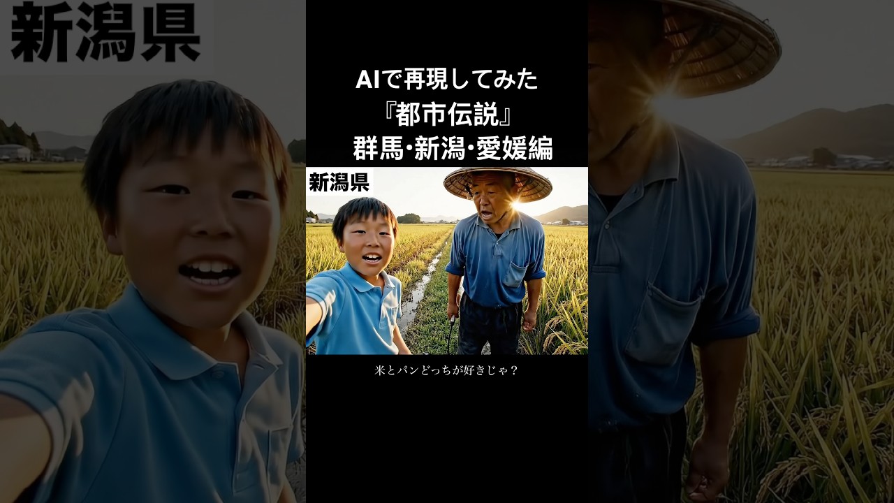 AIが考えた都市伝説#ai動画 #都市伝説 #群馬 #新潟 #愛媛