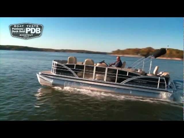 Pontoon and Deck Boat Reviews a Sanpan 2500