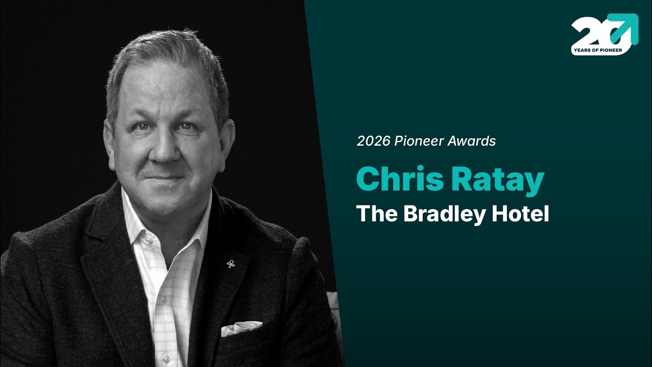 Chris Ratay | The Bradley Hotel | 2026 Entrepreneur Pioneer Finalist