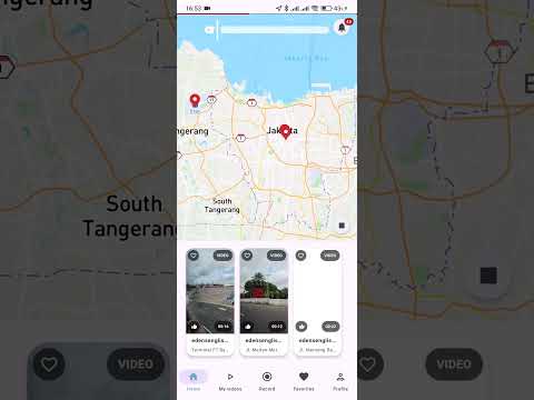 Now & Here: Live Video Map