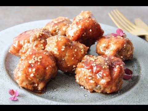 How To Make Chicken Meatballs In A Honey Sauce - By One Kitchen Episode 537