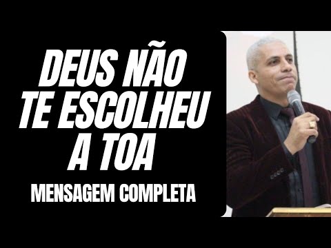 Pr Junior Trovão - DEUS NÃO TE ESCOLHEU A TOA!