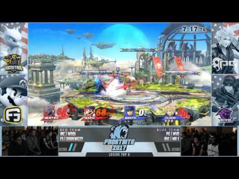 Frostbite 2017 Doubles LOSERS TOP 8 - InC | WaDi + FS | DarkWizzy vs PG | MVD + RVL | MR E