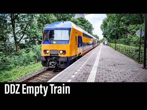 Train Cab Ride NL / Amsterdam - Utrecht - Leiden - Utrecht / Empty Train + DDZ Intercity / July 2020