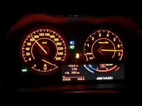 BMW M140i Xdrive MHD Stage2+xHP Stage3+PSS DSC Off 0-200km/h 11sec. Acceleration