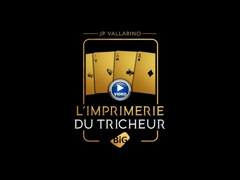 Voir la vidéo de L'imprimerie Du Tricheur - JP Vallarino