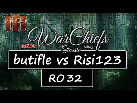[AoE3] ESOC Warchiefs Classic — RO32: butifle vs Risi123