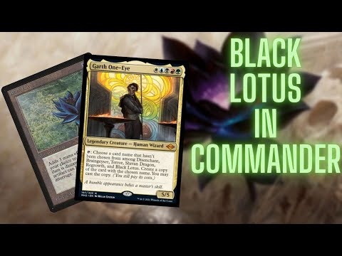 Garth One-Eye cedh card review new commander with five colors from Modern Horizons 2