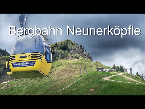 Tannheim - Bergbahn zum Neunerköpfle und Richtung Strindenalpe