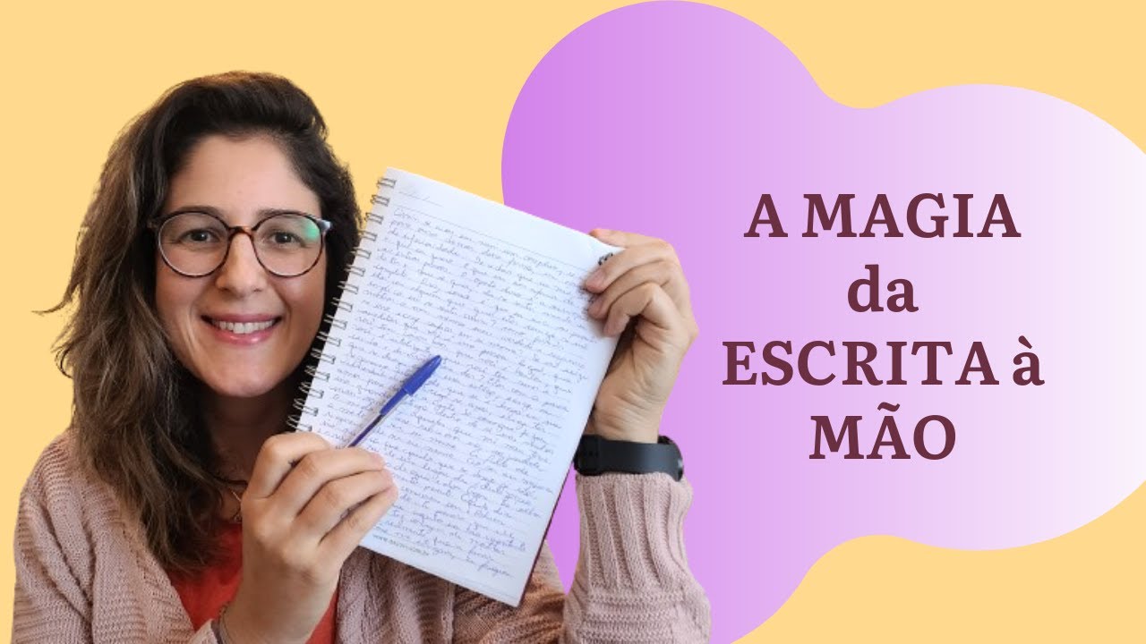 ESCREVER À MÃO: uma TÉCNICA para DESBLOQUEAR a sua ESCRITA
