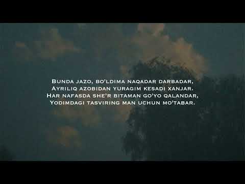 SHOXRUX FT.TIMUR RAKHMANOV - BEXABAR (текст песни)