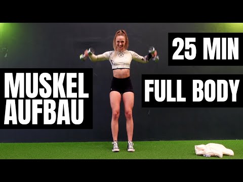 25 MIN Kurzhantel Training für Frauen Zuhause