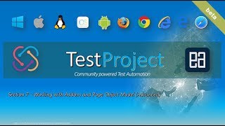 Download the video "Coded Test in TestProject using Selenium Page Object Model (Part 2)"