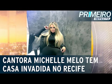 Casa da cantora Michelle Melo é invadida por bandidos armados | Primeiro Impacto (03/07/23)