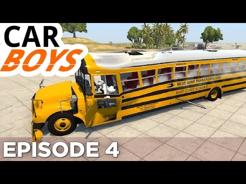 Nick and Griffin's School Bus Rescue — CAR BOYS, Episode 4