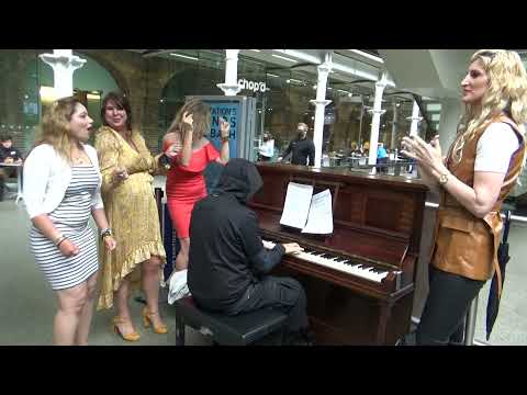 How To Excite Russian Homegirls At A Public Piano