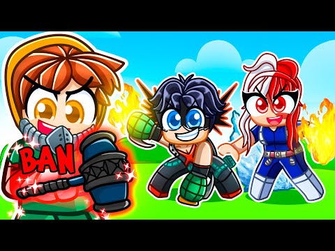 RICH KID Called Me POOR, So I Used ADMIN COMMANDS in My HERO ACADEMIA BATTLEGROUNDS!