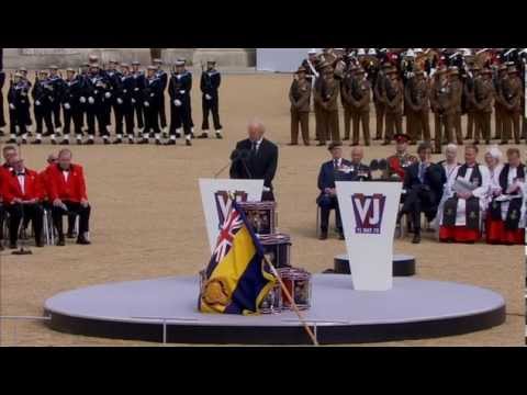 The Road to Mandalay by Rudyard Kipling read by Charles Dance - 70th VJ Day  commemoration London