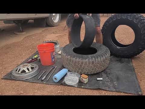Replace Tire on Hutchinson Wheels in 27 Minutes.