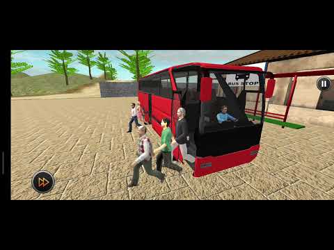 Offroad Coach Bus Driving Simulator 3D - Real Uphill Bus Drive 2024 - Android Gameplay #4