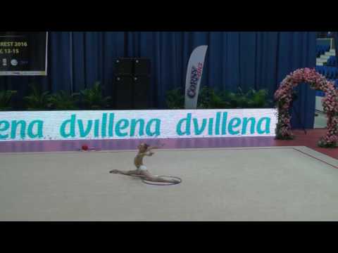 Alisa Sarkisian RUS Hoop EF Bucharest Grand Prix & Irina Deleanu Cup 2016