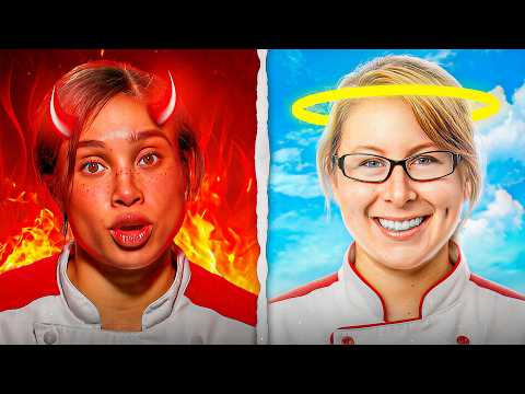 7 Sinful VS 7 Heavenly Hells Kitchen Contestants