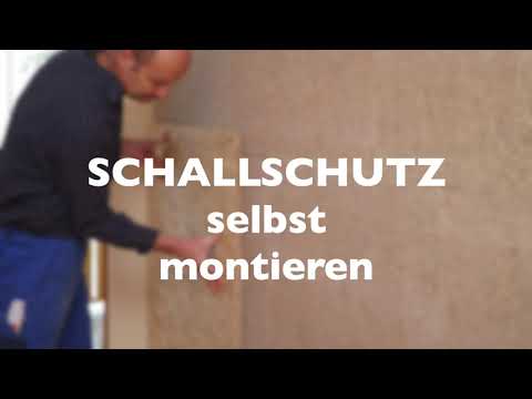 Genaue Einbauanleitung SilentFiber SCHALLSCHUTZPLATTE, Schalldämmung zum Nachbarn selbst verbessern