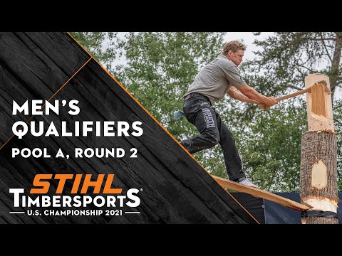 STIHL TIMBERSPORTS® U.S. Men's Qualifiers 2021 - Pool A (Round 2)
