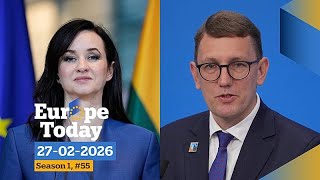 Europe Today: Premierminister von Estland und Litauen im Exklusiv-Gespräch mit Euronews