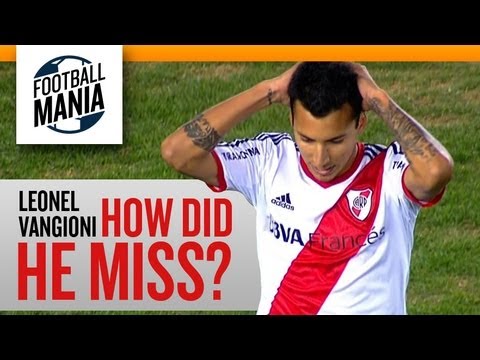 Leonel Vangioni (River Plate): How did he miss?